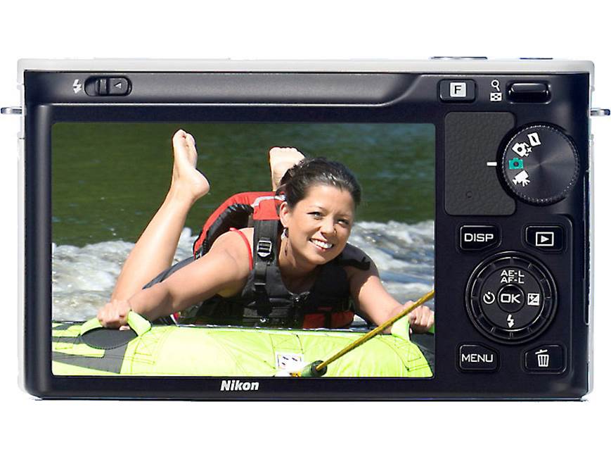 Nikon 1 J1 Gift Pack Includes white Nikon 1 J1 w/10-30mm lens, 8GB