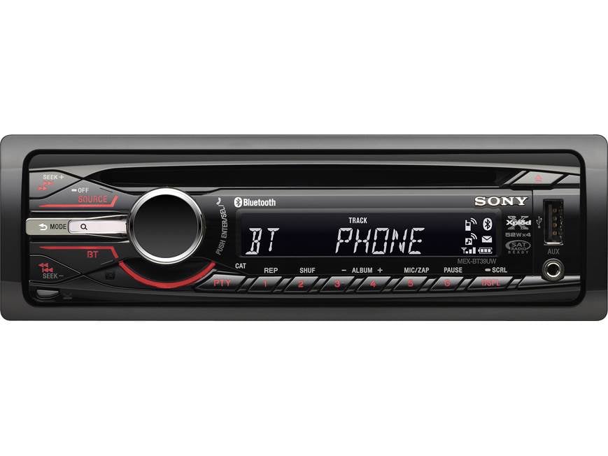 Sony MEX-BT39UW CD receiver at Crutchfield
