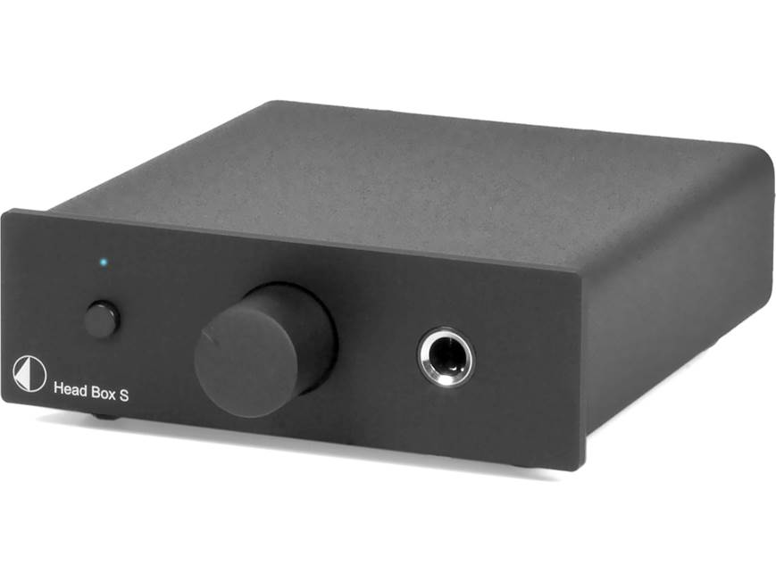 Pro-Ject Head Box S (Black) Headphone amplifier (Black) at Crutchfield
