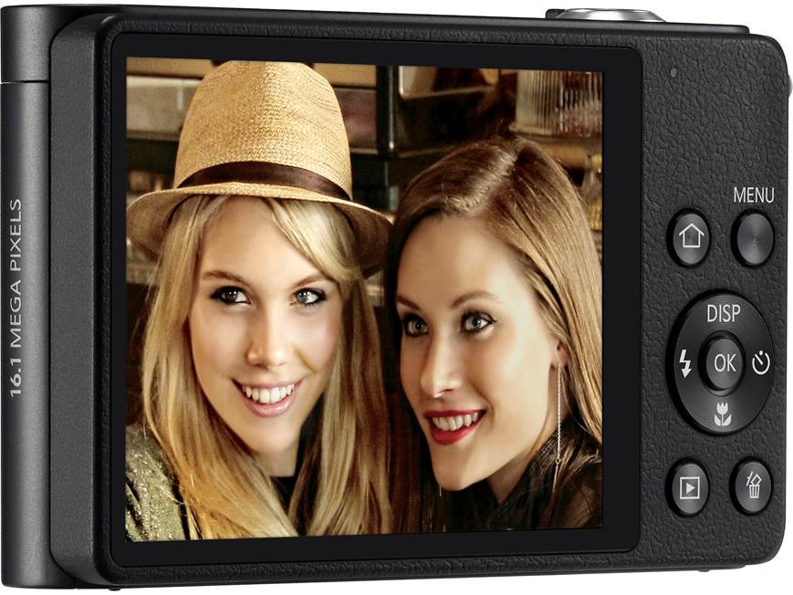Samsung DV300F (Black) Dual-view compact camera with Wi-Fi® (Black