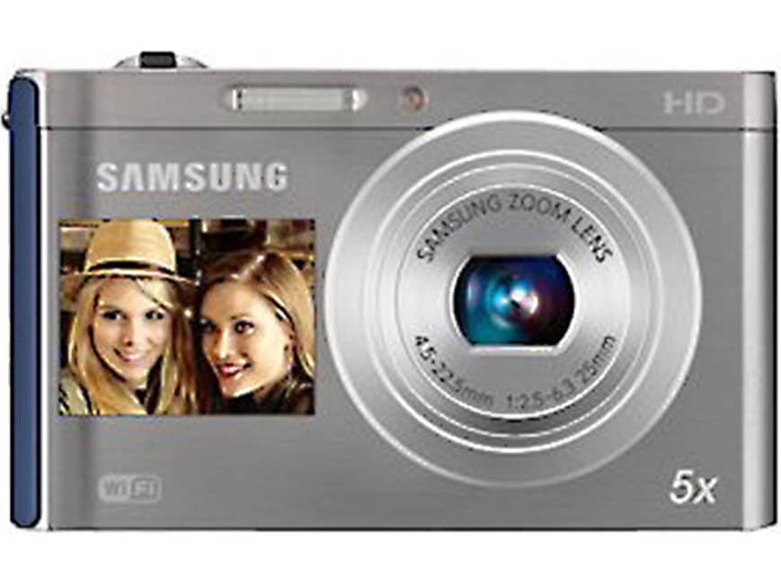 Samsung DV300F (Silver/Blue) Dual-view compact camera with Wi-Fi