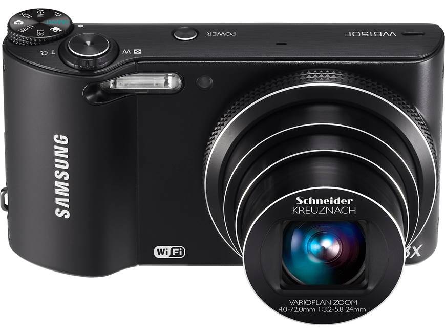 Samsung WB150F (Black) Long-zoom 14.2-megapixel compact camera