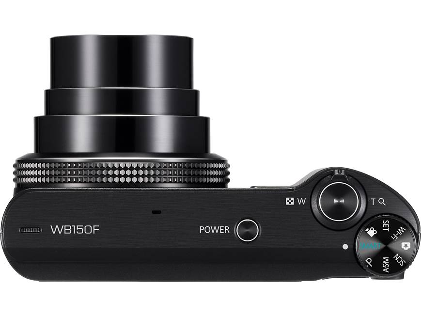Samsung WB150F (Black) Long-zoom 14.2-megapixel compact camera