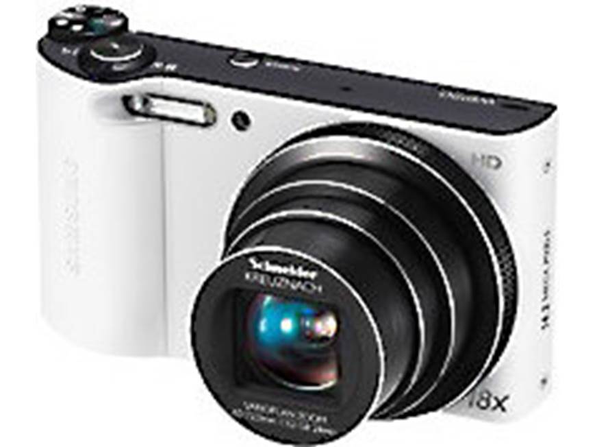 Samsung WB150F (White) Long-zoom 14.2-megapixel compact camera