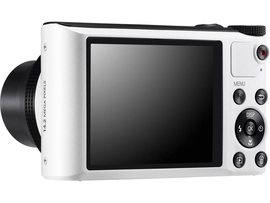 Samsung WB150F (White) Long-zoom 14.2-megapixel compact camera