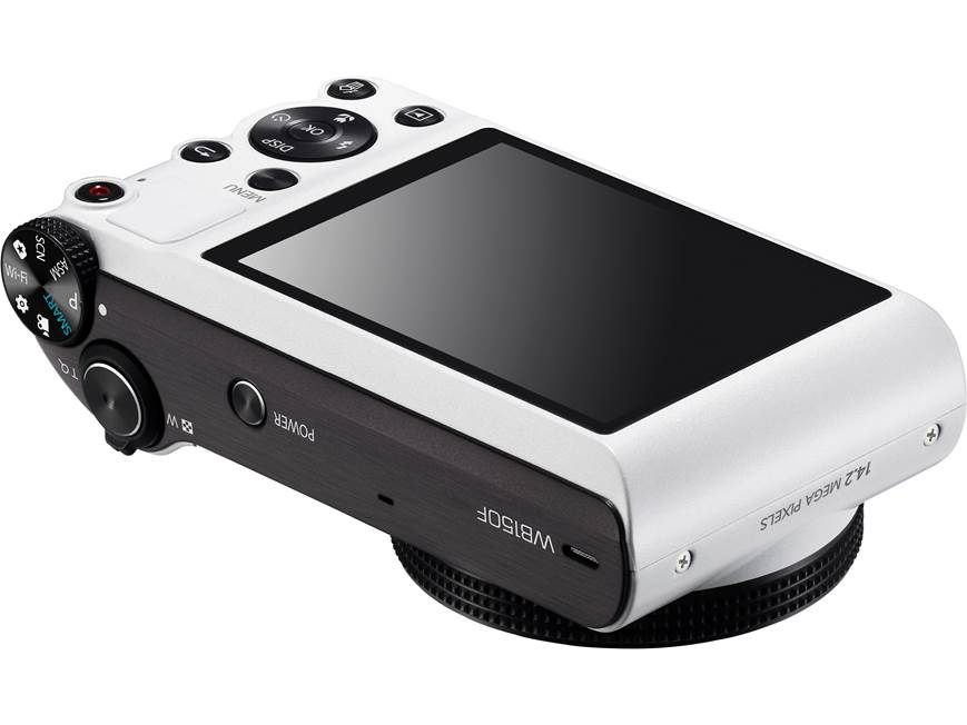 Samsung WB150F (White) Long-zoom 14.2-megapixel compact camera