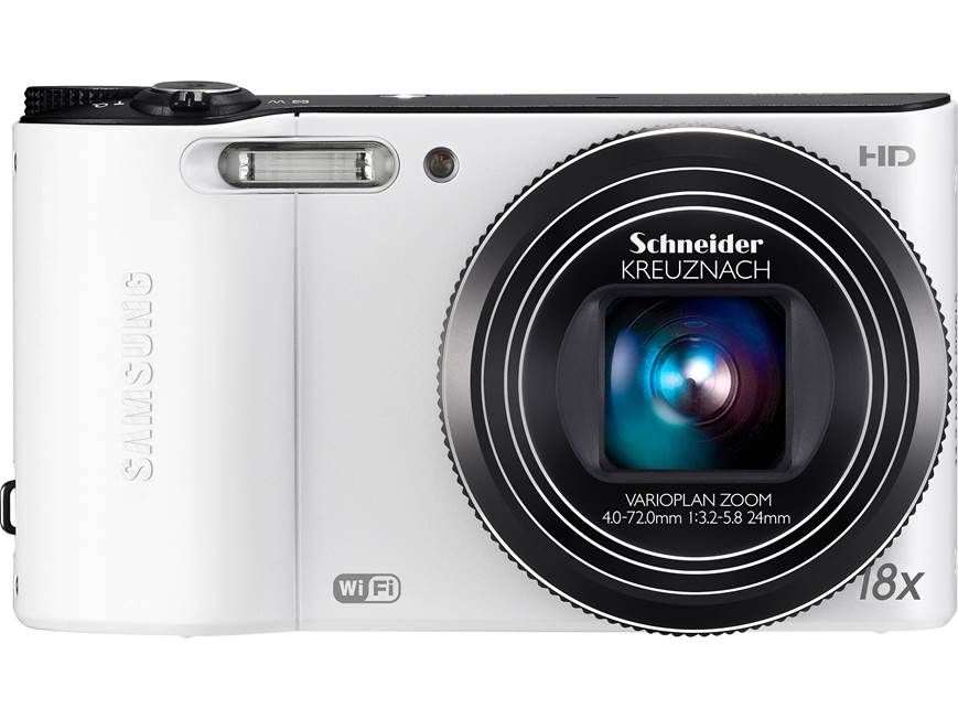 Samsung WB150F (White) Long-zoom 14.2-megapixel compact camera