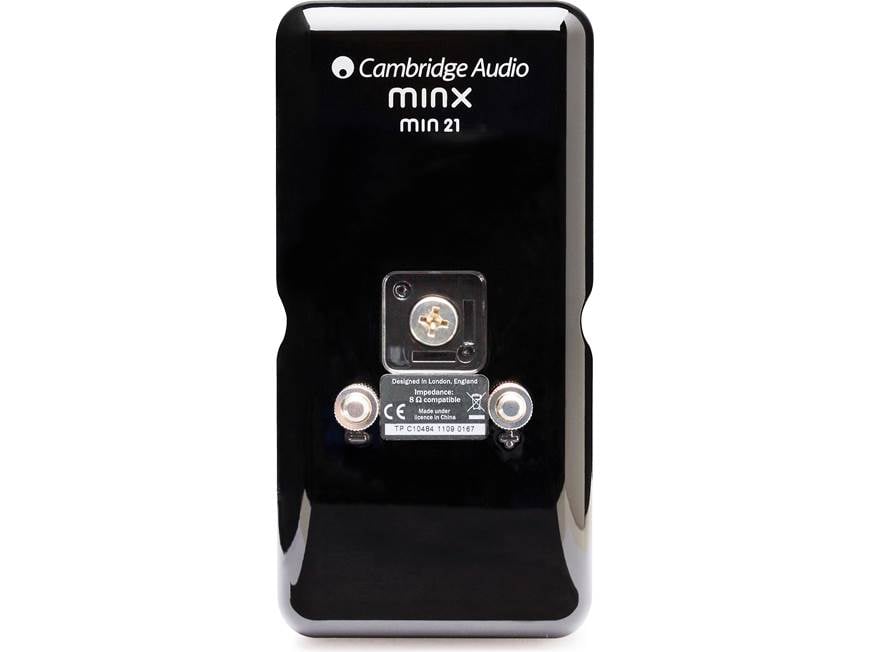 【ぜひ追加して】Cambridge Audio Minx Min 21 4個 Cambridge Audio Minx Min 21 (Black) Ultra-compact satellite