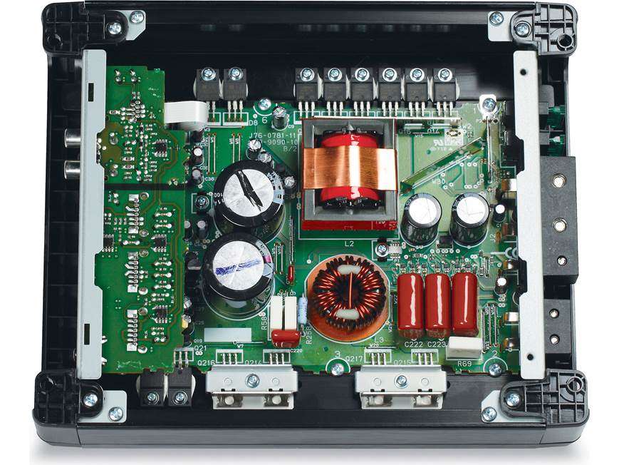 Kenwood Excelon X500-1 Mono subwoofer amplifier — 500 watts RMS x