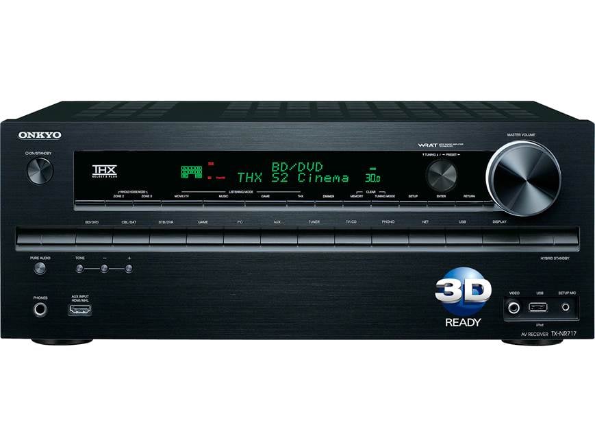 ONKYO AVアンプ TX-NR717 Onkyo TX-NR717 7.2-channel home theater receiver, Internet-ready
