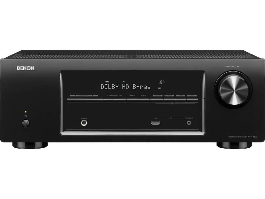 Denon AVR-1513 5.1-channel home theater receiver at Crutchfield