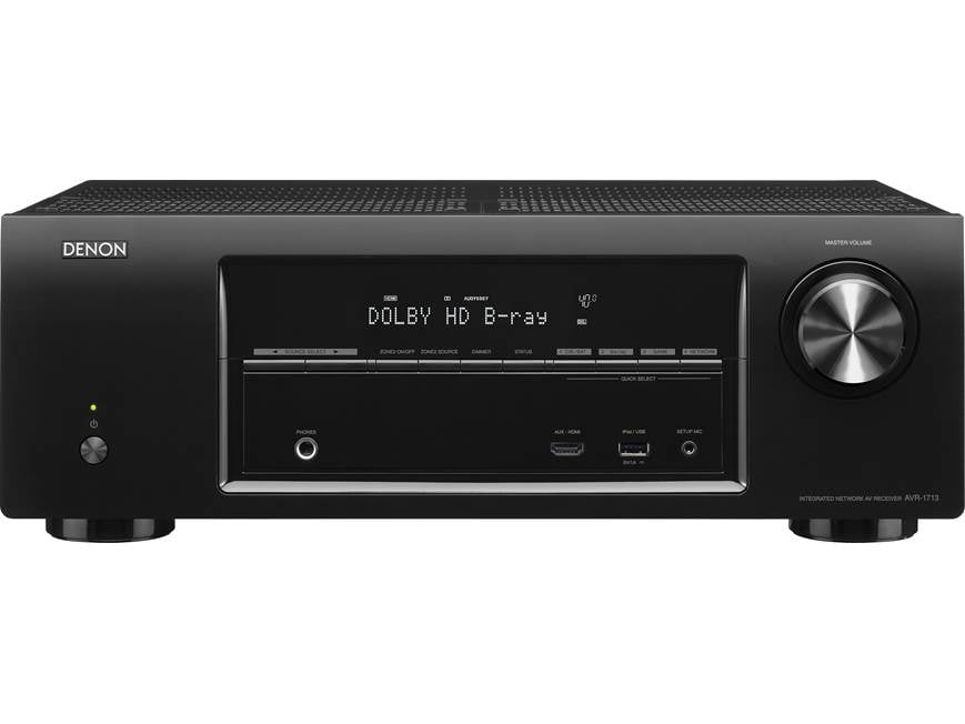 美品！DENON AVR-1713 ネットワーク機能搭載AVアンプ Denon AVR-1713 5.1-channel home theater receiver with Apple