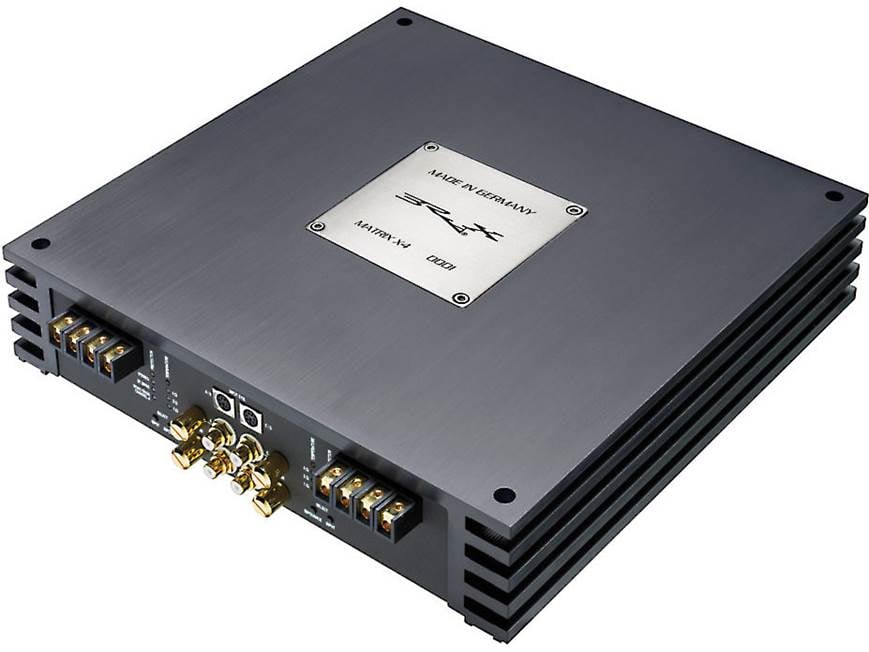 Brax Matrix MX-4B 4-channel car amplifier — 280 watts RMS x 4 at