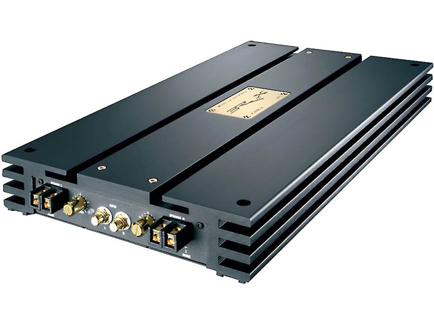 Brax X2000.2 (Black) 2-channel car amplifier — 190 watts RMS x 2