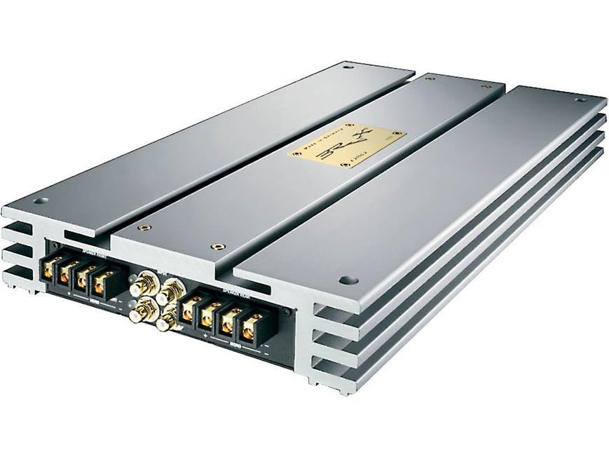 BRAX 4chアンプX2400.2 グラフィックエディション Brax X2400.2 (Silver) 4-channel car amplifier — 110 watts RMS x 4