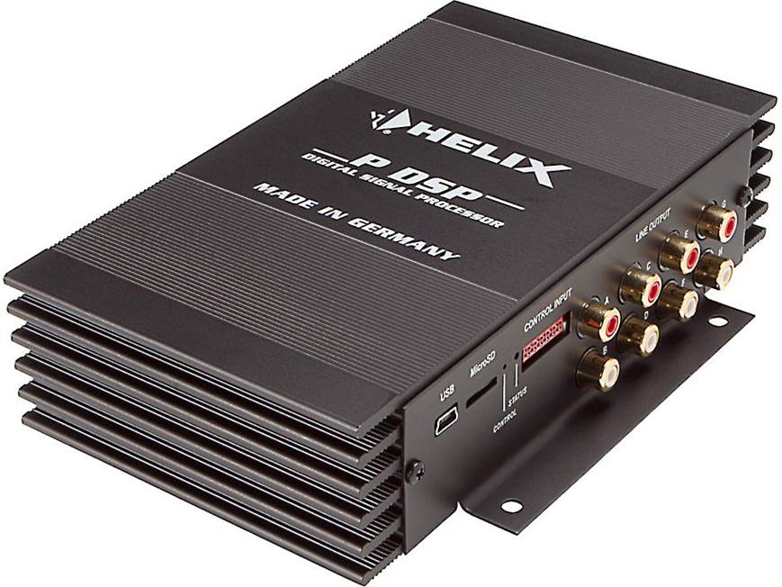 Helix P-DSP Programmable 8-channel digital signal processor at