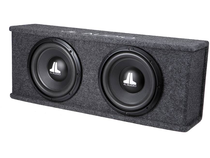 JL Audio CS210-WXv2 Sealed BassWedge™ enclosure with two 10