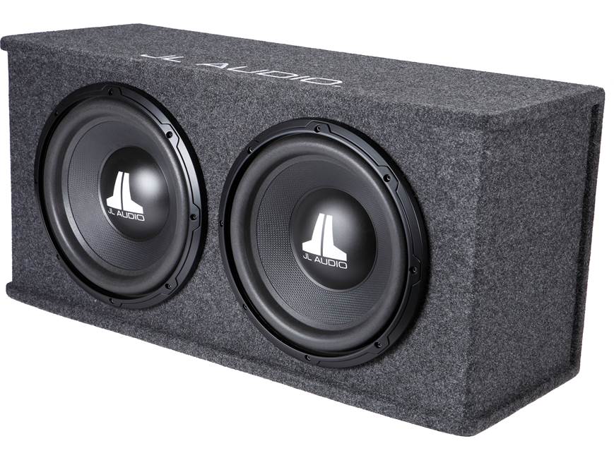 JL Audio CS212-WXv2 Sealed BassWedge™ enclosure with two 12