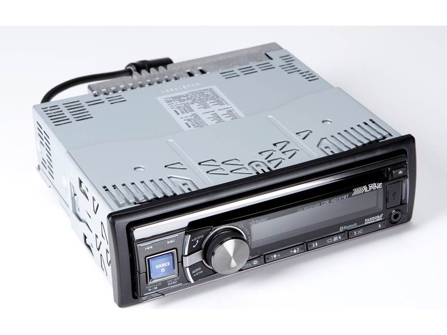 Alpine CDE-HD137BT CD receiver at Crutchfield