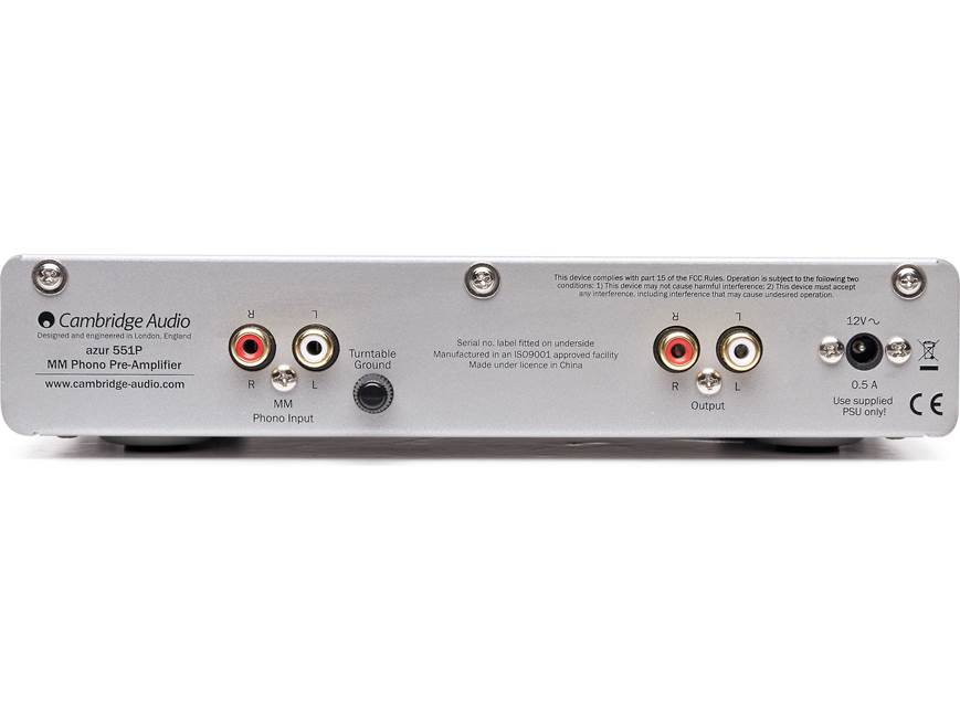 Cambridge Audio Azur 551P (Silver) Phono preamplifier for moving