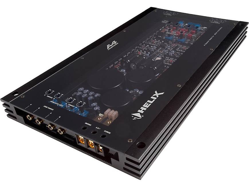 HELIX Competition A4 (Black) 4-channel car amplifier — 85 watts