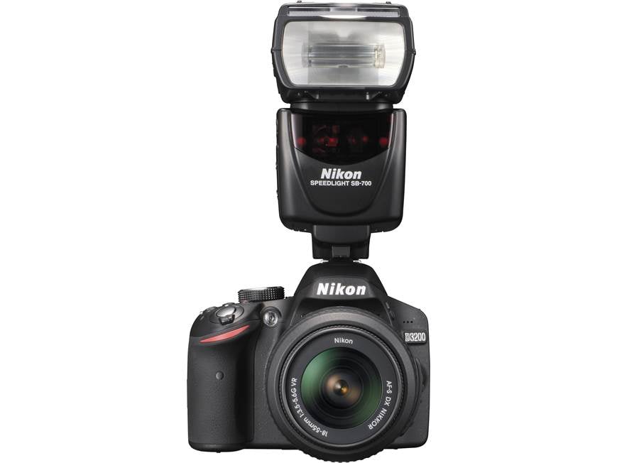 Nikon D3200 Kit (Black) 24-megapixel DSLR w/18-55mm DX VR lens