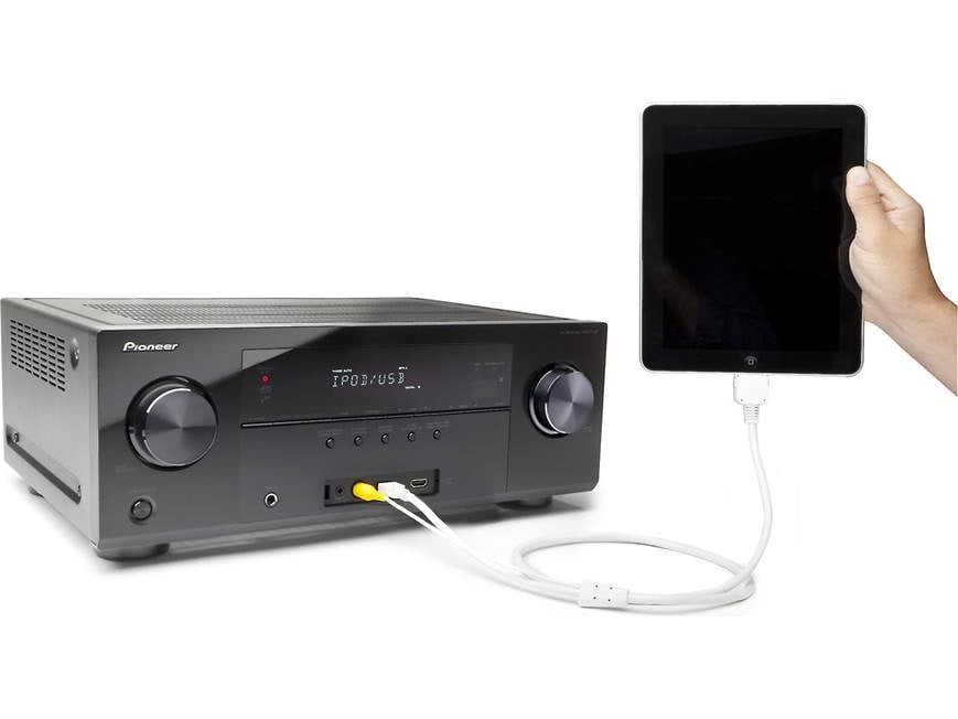 Pioneer VSX-1122-K Home theater receiver with 3D-ready HDMI