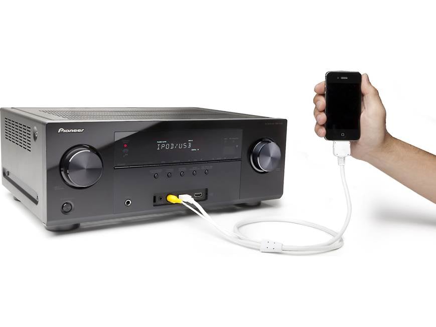 Pioneer VSX-1122-K Home theater receiver with 3D-ready HDMI