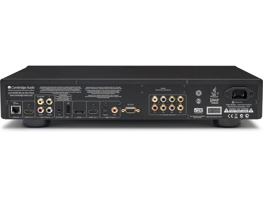 Cambridge Audio Azur 651BD Universal 3D Blu-ray player at Crutchfield