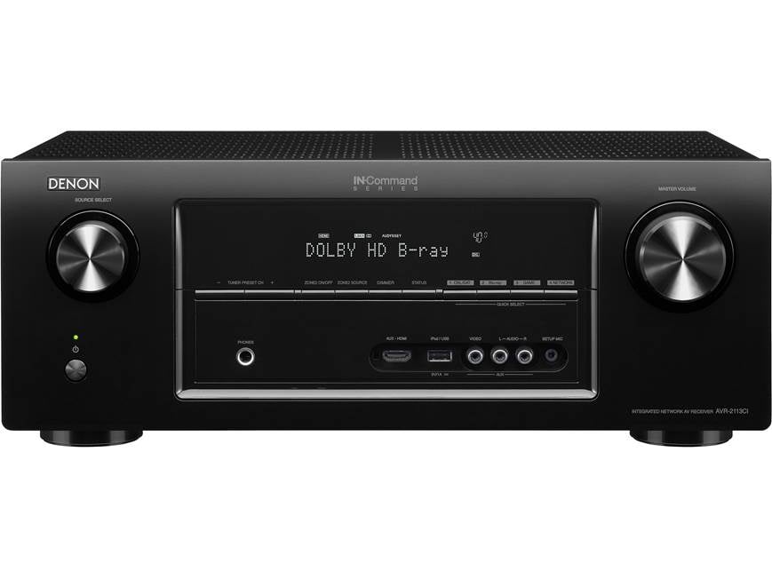 Denon AVR-2113CI 7.1-channel home theater receiver with Apple