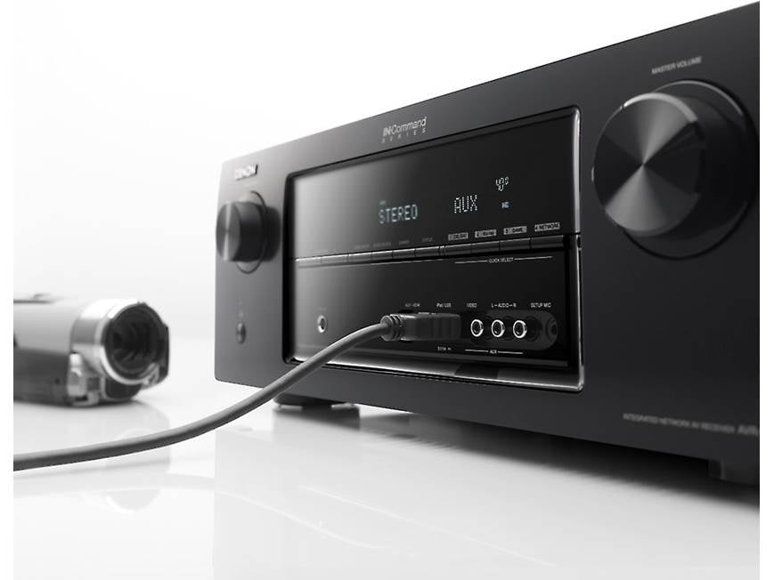 Denon AVR-2113CI 7.1-channel home theater receiver with Apple