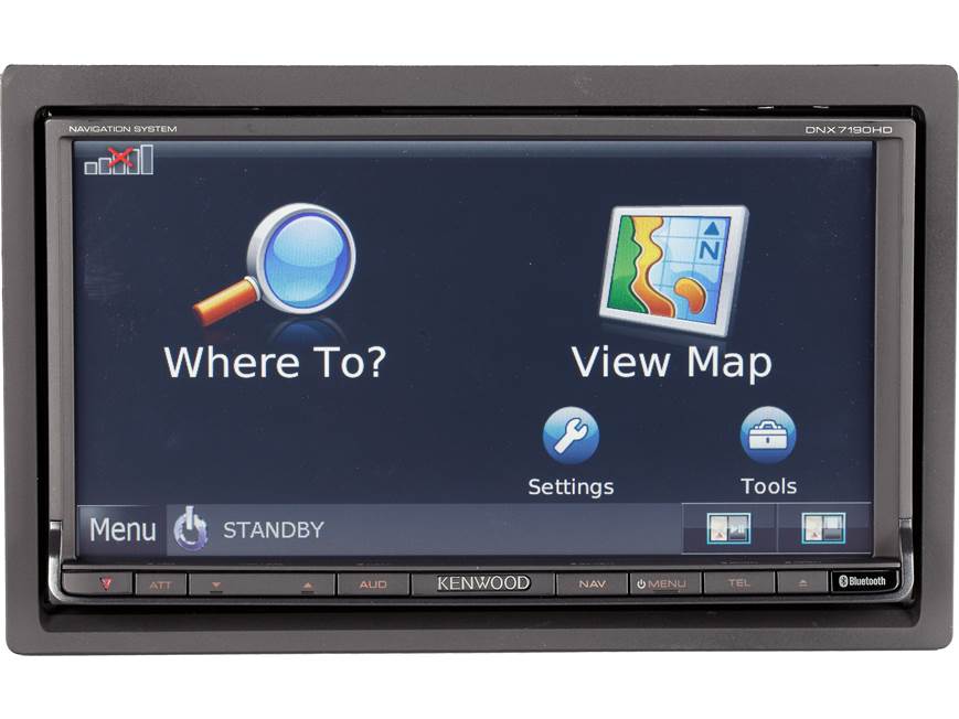 Kenwood DNX7190HD Navigation receiver at Crutchfield