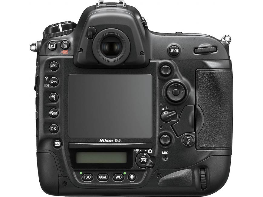 Nikon D4 (no lens included) 16.2-megapixel, full-frame