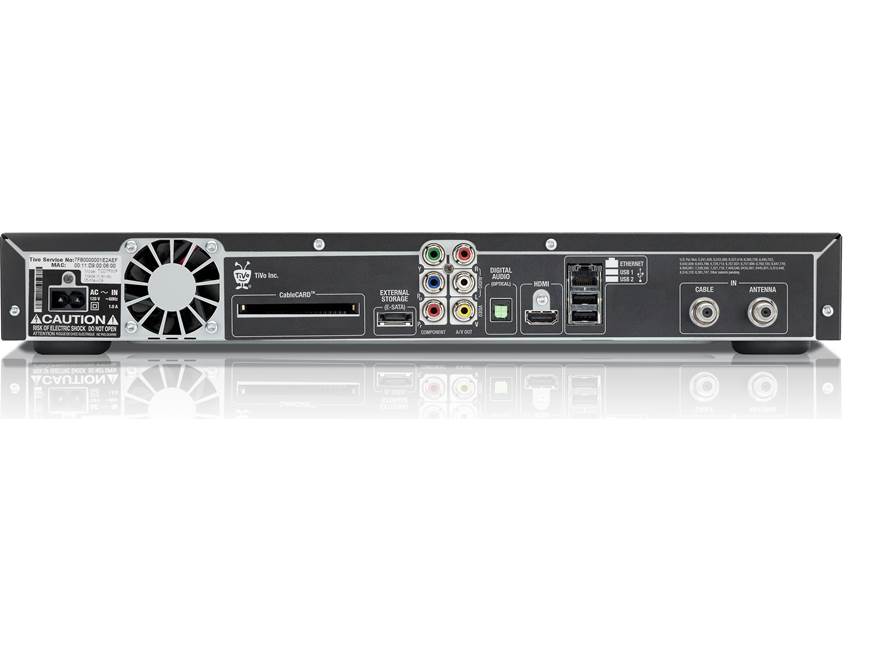 TiVo® Premiere Internet-ready DVR records cable TV programs and