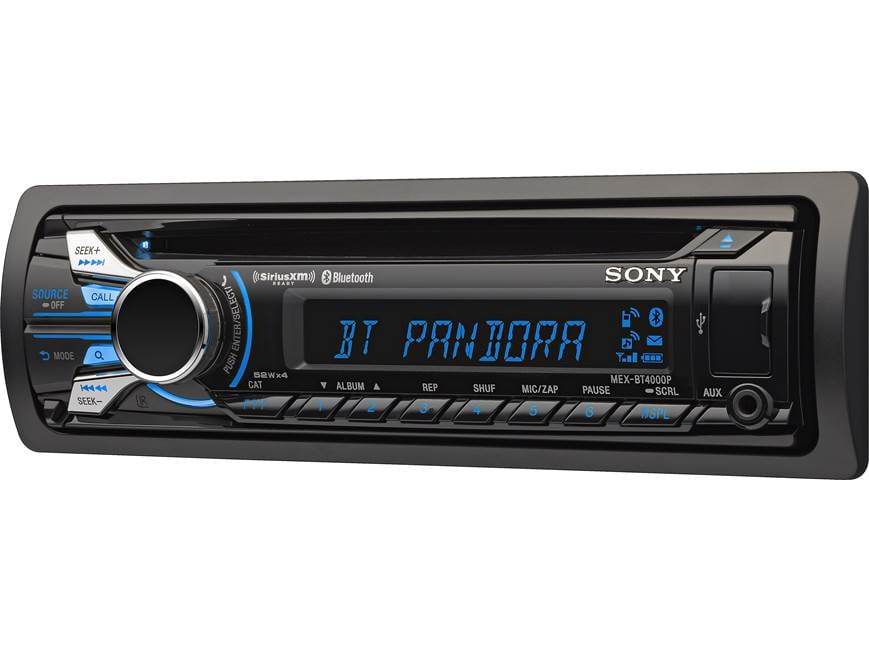 Sony MEX-BT4000P CD receiver at Crutchfield