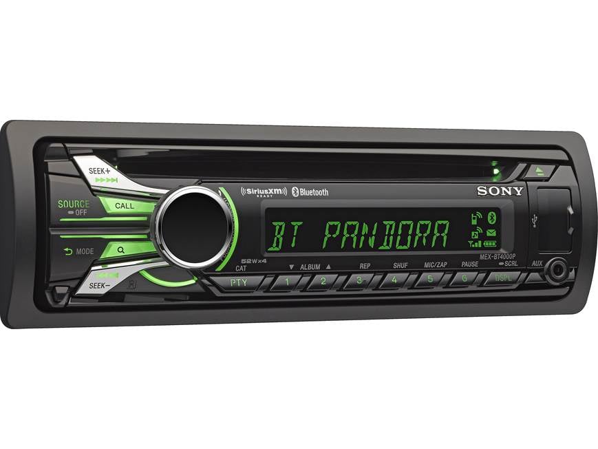 Sony MEX-BT4000P CD receiver at Crutchfield