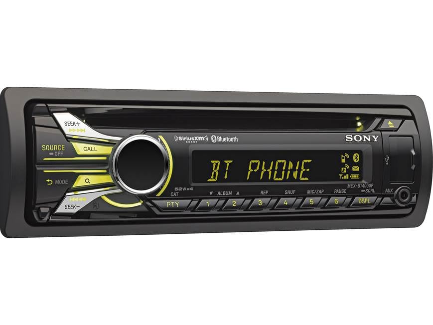 Sony MEX-BT4000P CD receiver at Crutchfield