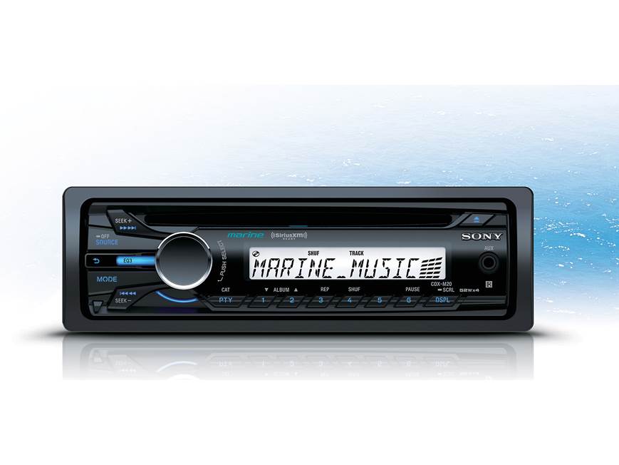 Sony CXS-M2016 Marine Package CDX-M20 marine receiver with XS