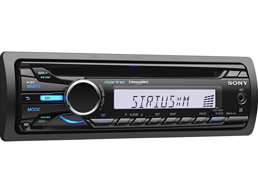 Sony CXS-M2016 Marine Package CDX-M20 marine receiver with XS