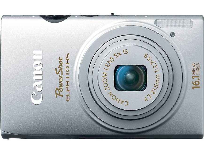 Canon PowerShot Elph 110 HS (Silver) 16.1-megapixel digital camera