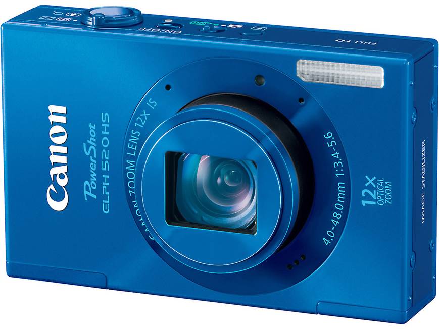 Canon PowerShot Elph 520 HS (Blue) 10.1-megapixel digital camera