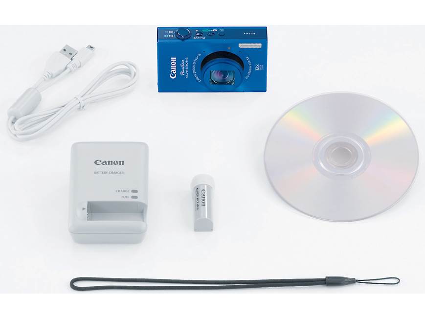 Canon PowerShot Elph 520 HS (Blue) 10.1-megapixel digital camera