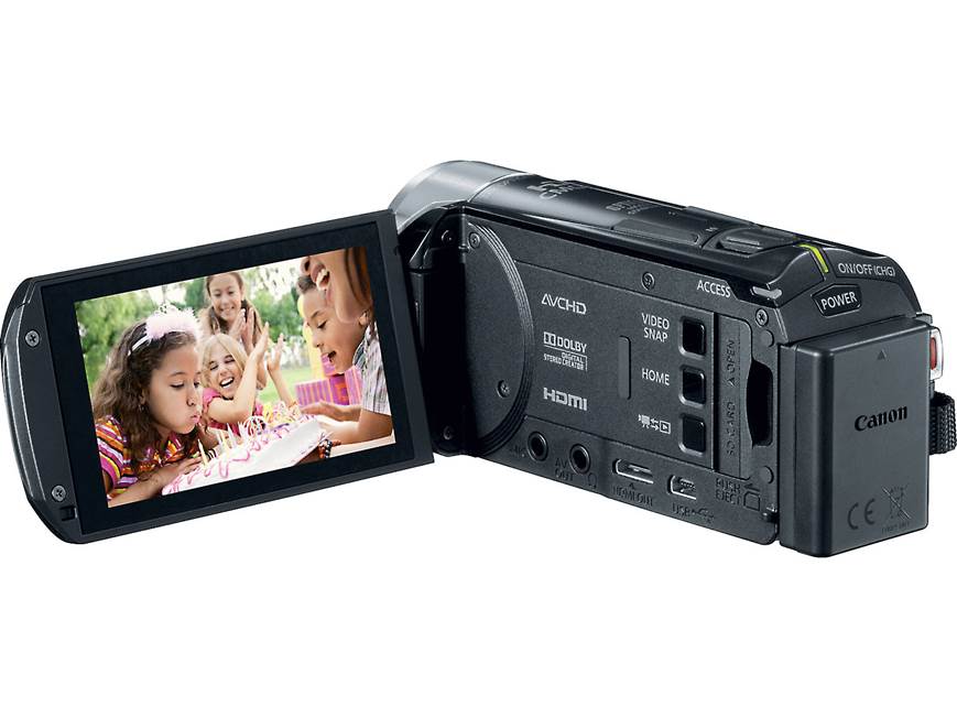 Canon VIXIA HF R300 High-definition camcorder at Crutchfield