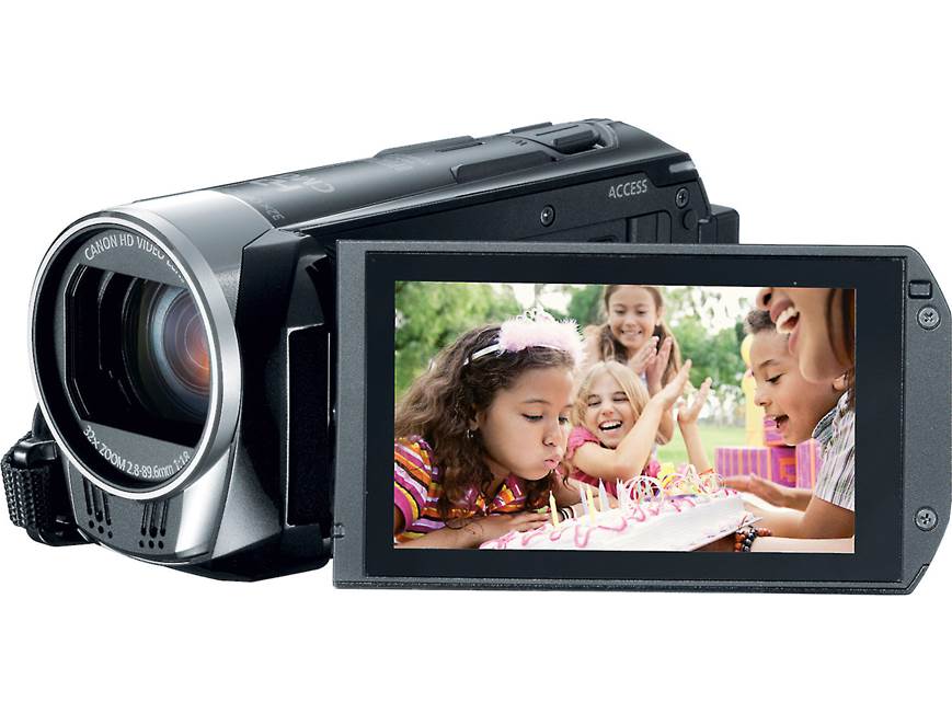 Canon VIXIA HF R300 High-definition camcorder at Crutchfield