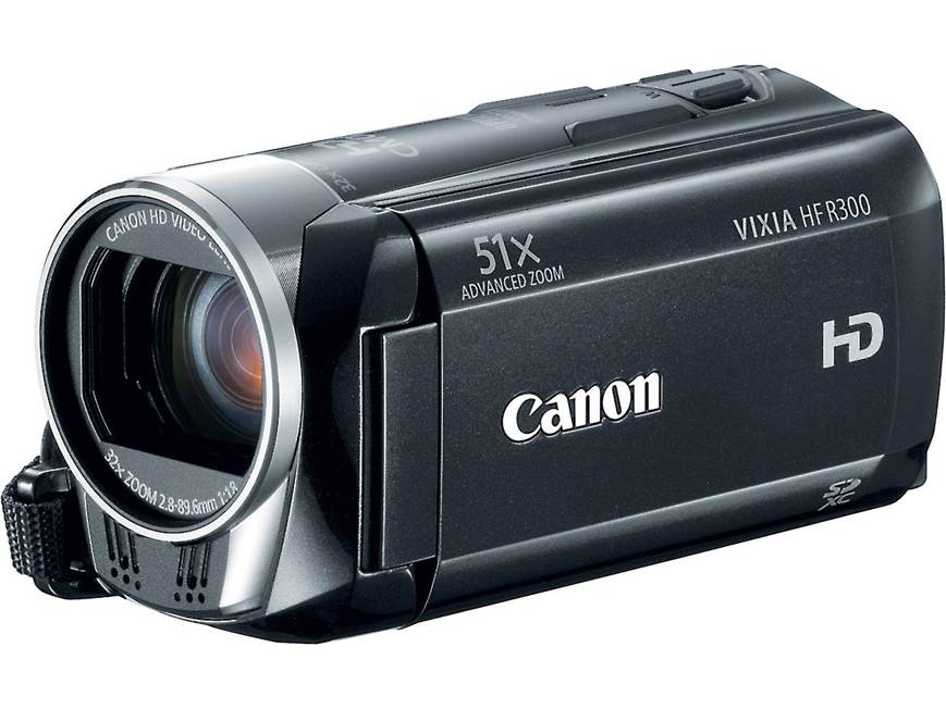 Canon VIXIA HF R300 High-definition camcorder at Crutchfield