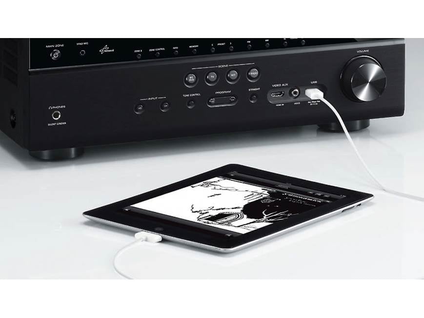 Yamaha RX-V773 Home theater receiver with 3D-ready HDMI switching