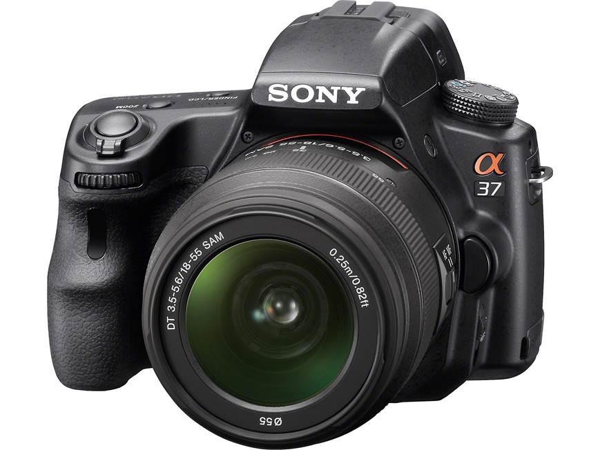 Sony Alpha SLT-A37 3X Zoom Kit 16-megapixel digital SLR camera