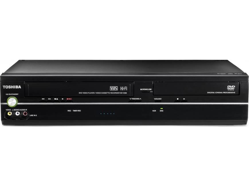 Toshiba SDV296 Tunerless DVD player/VCR combo at Crutchfield