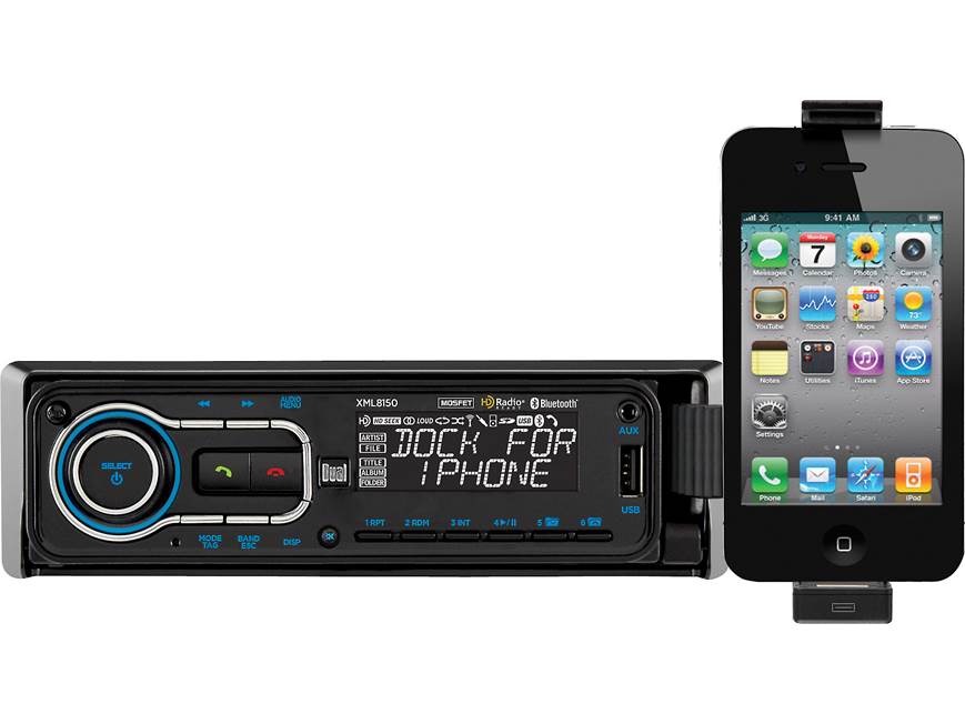 Dual XML8150 Digital media receiver at Crutchfield