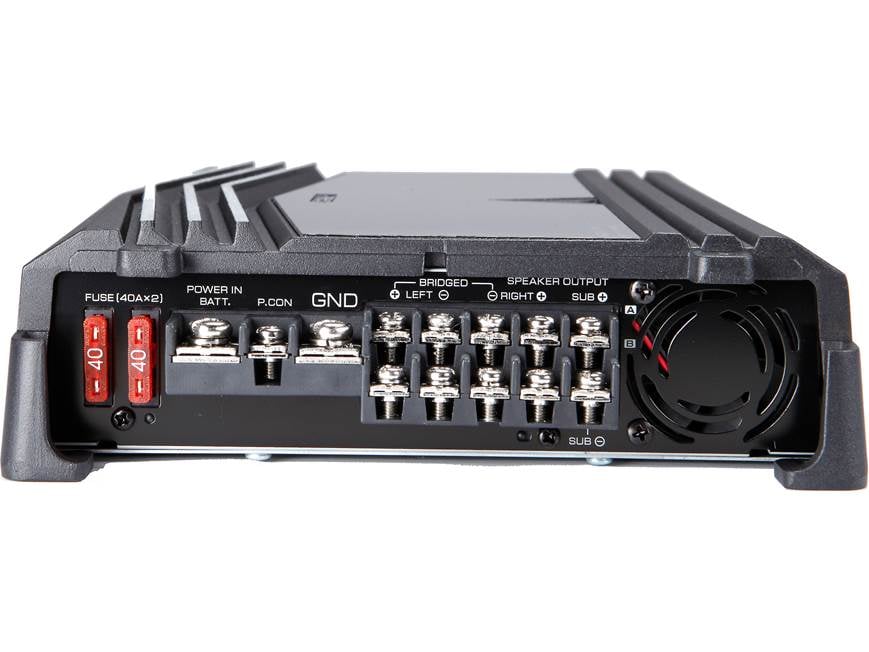 Kenwood KAC-7005PS 5-channel car amplifier — 40 watts RMS x 4 at 4